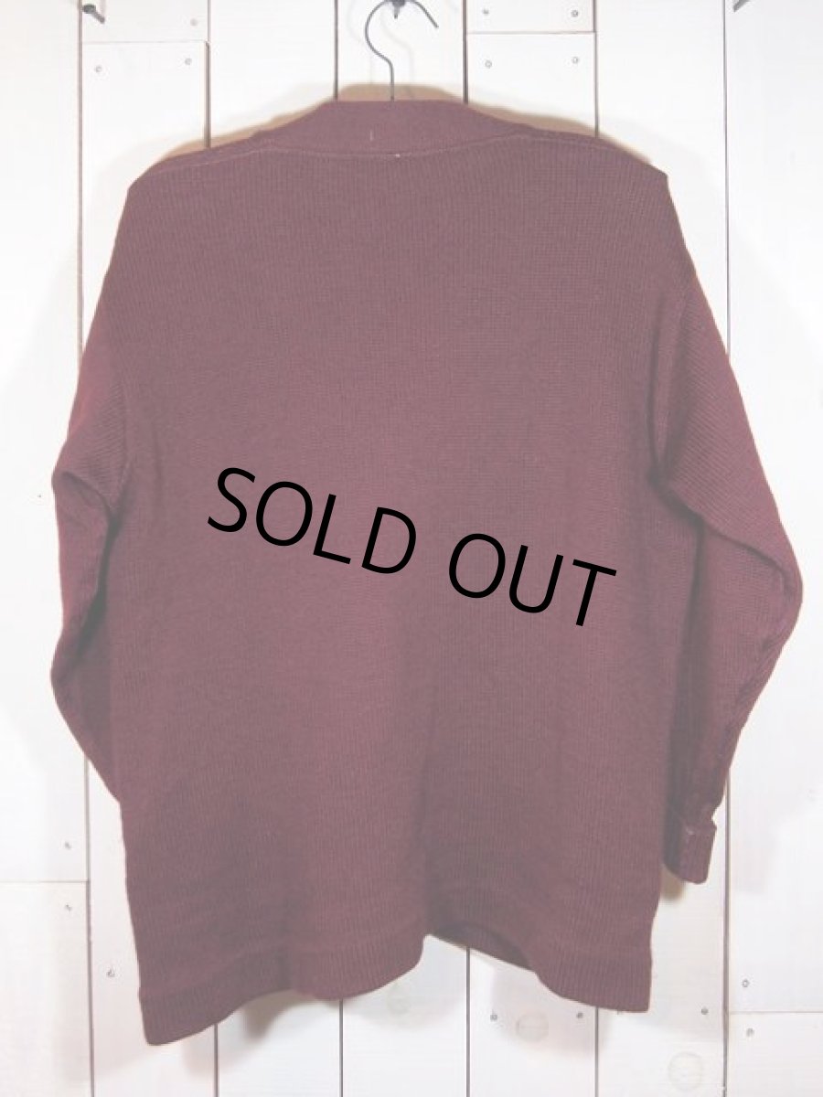 画像2: 1950sJ.C.PENNEY【SPORTCLAD】レタードカーディガン (2)