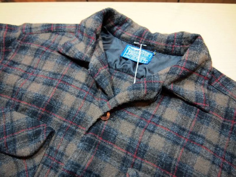 画像1: 1950s【PENDLETON】ウールシャツ SizeS