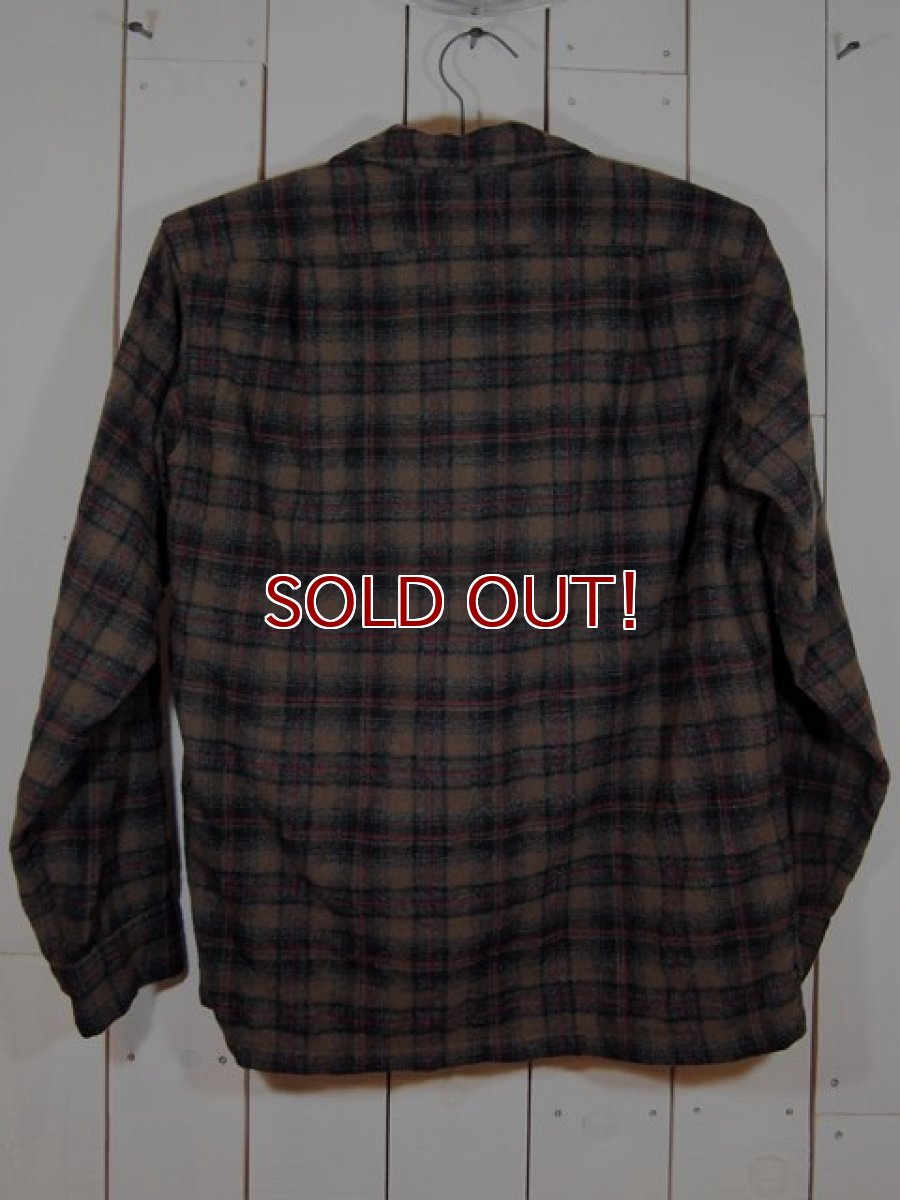 画像2: 1950s【PENDLETON】ウールシャツ　SizeS (2)