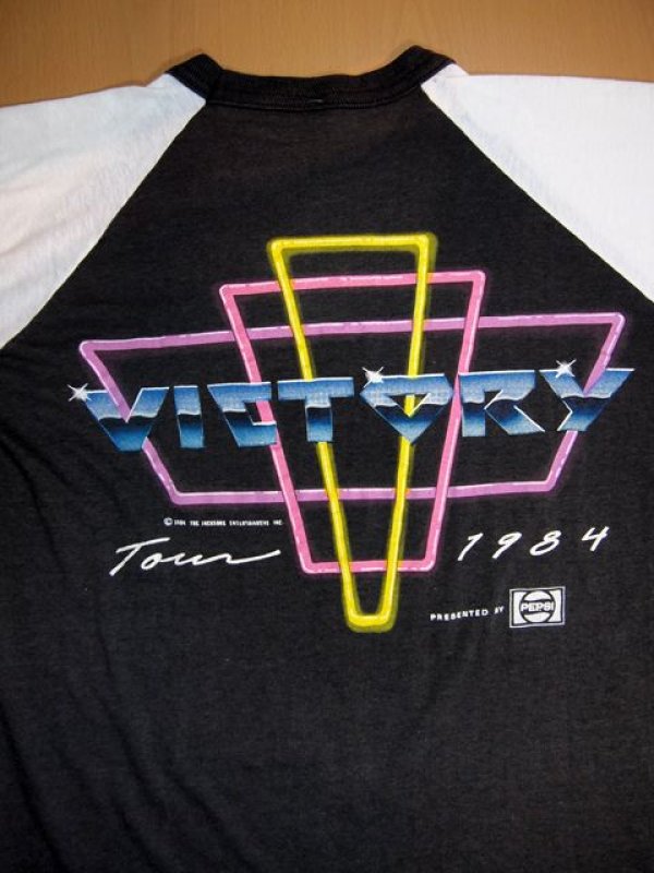 1980s〝マイケルジャクソン〟84年VICTORYツアーTシャツ - 古着屋