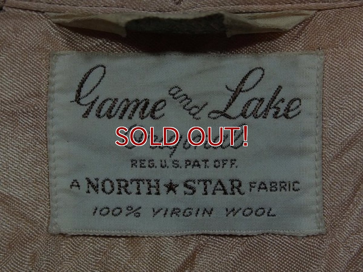 画像3: 1950s【Game＆Lake】ウールシャツ　 (3)