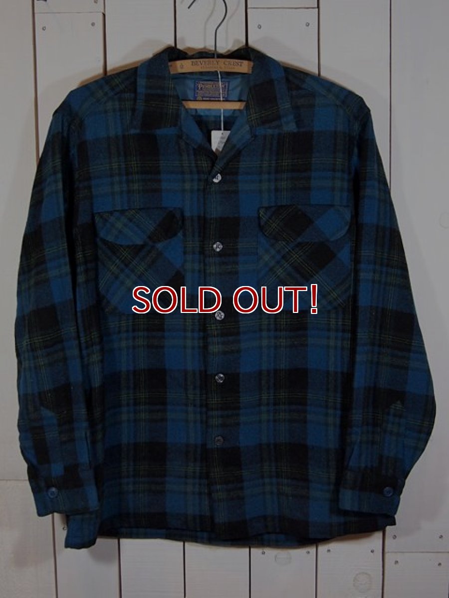 画像1: 1960s【PENDLETON】ウールシャツ (1)