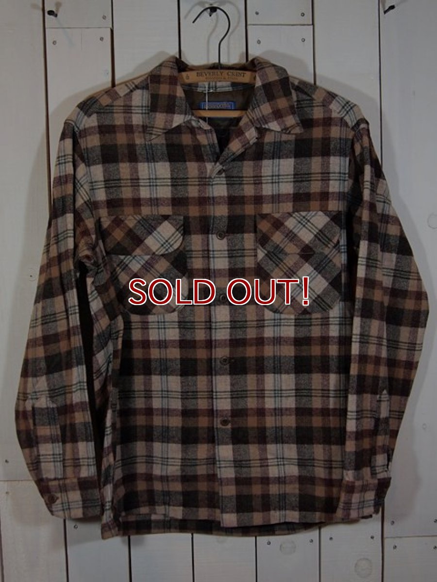画像1: 1970s【PENDLETON】ウールシャツ (1)
