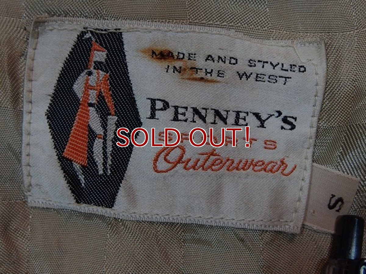 画像3: SALE!! 1960s【PENNEY'S】ダイヤ柄ニットカーディガン (3)