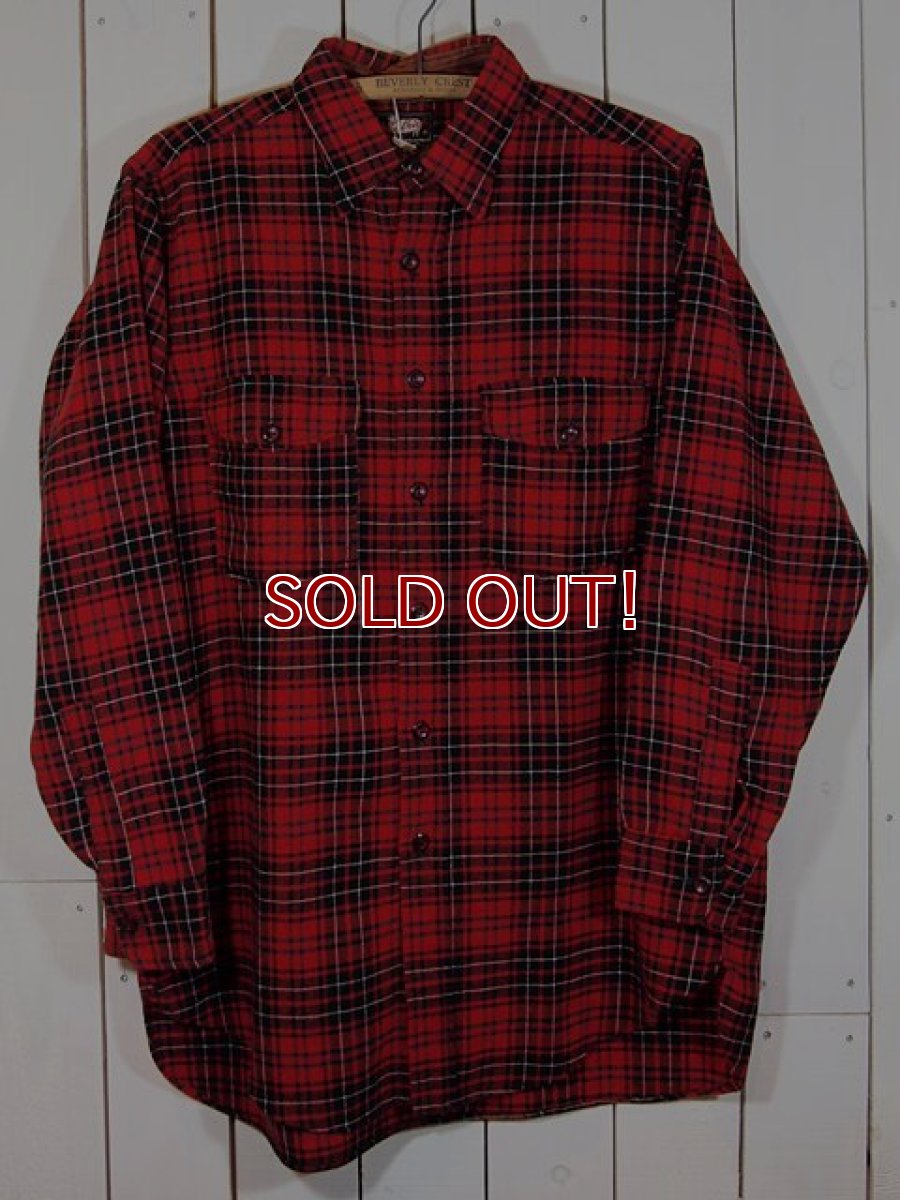 画像1: 1950s【Woolrich】ウールシャツ (1)