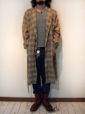 画像1: 1960s【TOWNCRAFT】チェックガウン (1)