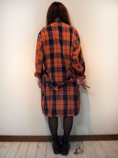 画像4: 1970s【Sears】チェックガウン (4)