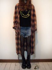 画像1: 1960s【TOWNCRAFT】チェックガウン (1)