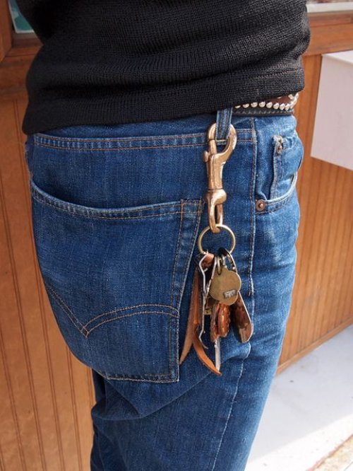 詳細画像2: ビンテージ真鍮製キーフック(中)
