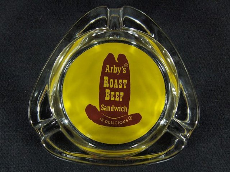 Arby's】ビンテージ灰皿 - 古着屋HamburgCafe