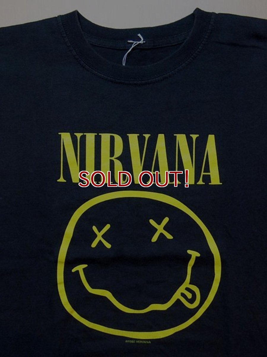 画像1: 92年製【NIRVANA】ロックTシャツ (1)