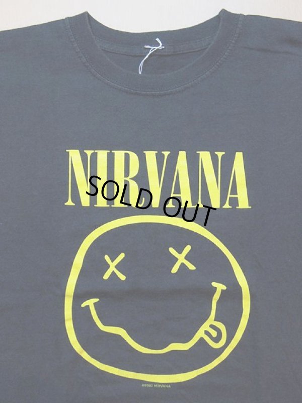 画像1: 92年製【NIRVANA】ロックTシャツ