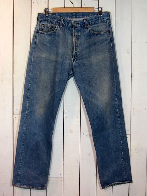 1980s【LEVI'S】501黒カン w36 - 古着屋HamburgCafe