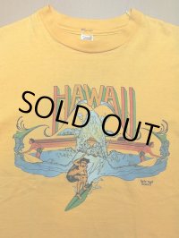 1970s【Hanes】HAWAIIサーフTシャツ