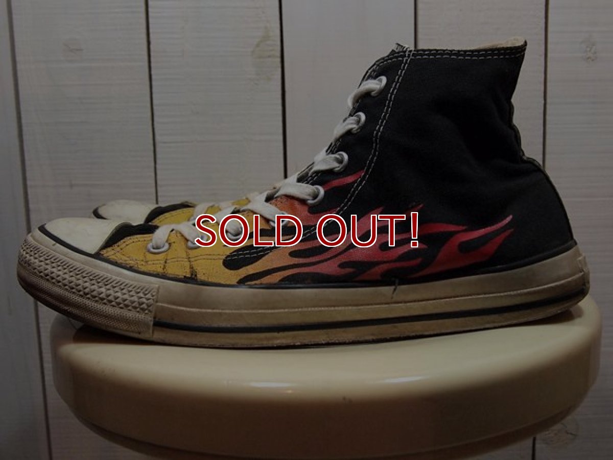 画像5: 【CONVERSE ALLSTAR】ファイヤーパターンHi　10 (5)
