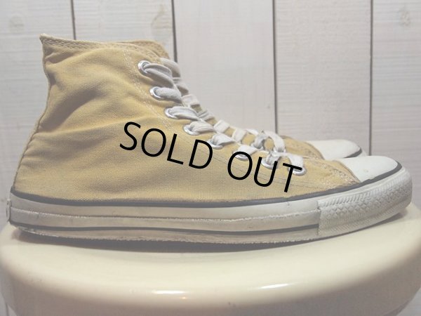 画像3: 1990sUSA製【CONVERSE ALLSTAR】イエローHi　7 1/2