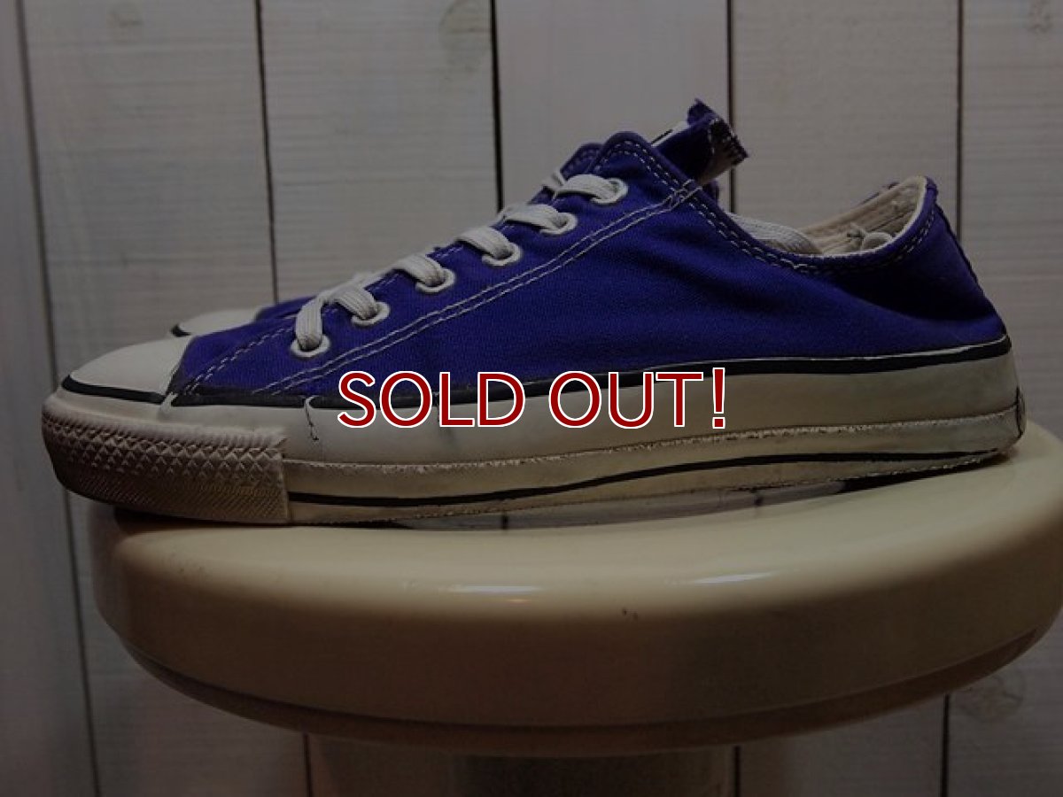 画像5: 1980s【CONVERSE ALLSTAR】パープルLo　7 1/2 (5)