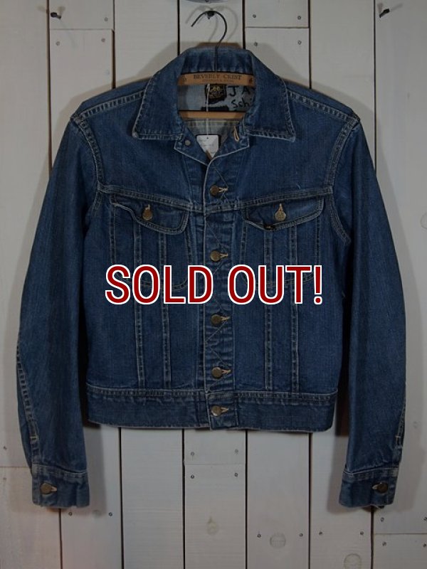 1960s【Lee】101‐Jデニムジャケット size36 - 古着屋HamburgCafe