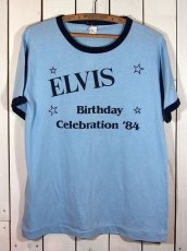 画像2: 1980s?ELVIS BIRTHDAY CELEBRATION 84?リンガーTシャツ (2)