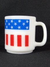 画像1: 【Glasbake】スタッキングマグ・アメリカンフラッグ (1)