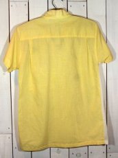 画像2: SALE!! 1960s【ARROW】総柄切替コットンシャツ (2)