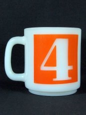 画像3: 【Glasbake】スタッキングマグ・ナンバー"4" (3)