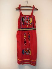 画像4: メキシカン刺繍ワンピース (4)