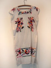 画像5: メキシカン刺繍ワンピース (5)