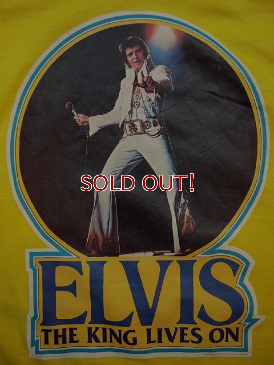 画像5: 1970ｓ?ELVIS?Tシャツ (5)