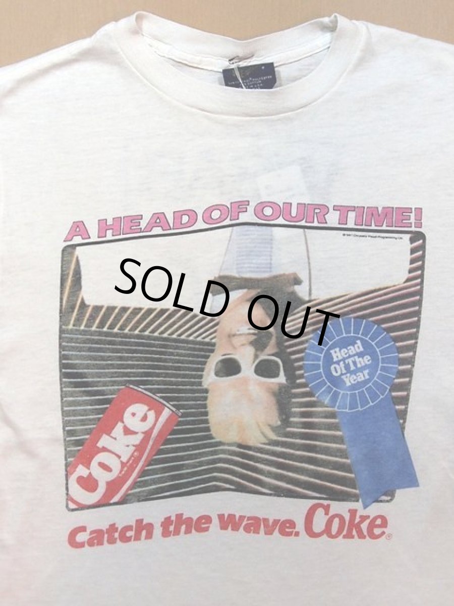画像1: 1980sマックスヘッドルーム コカ・コーラTシャツ (1)
