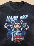 画像1: 1980s豚ハーレーTシャツ (1)