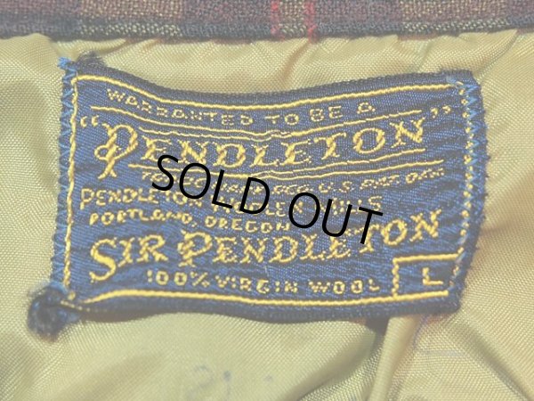 画像3: 1950s【SIR PENDLETON】ウールシャツ