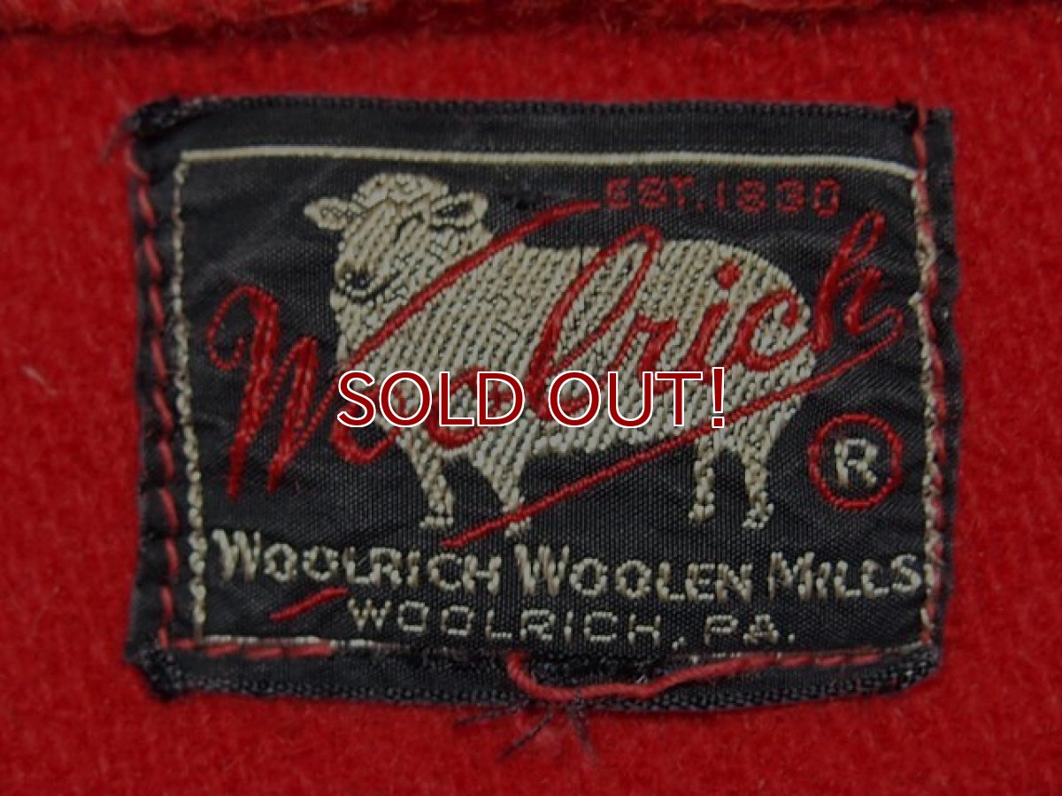 画像3: 1950s【Woolrich】ウールハンティングジャケット (3)