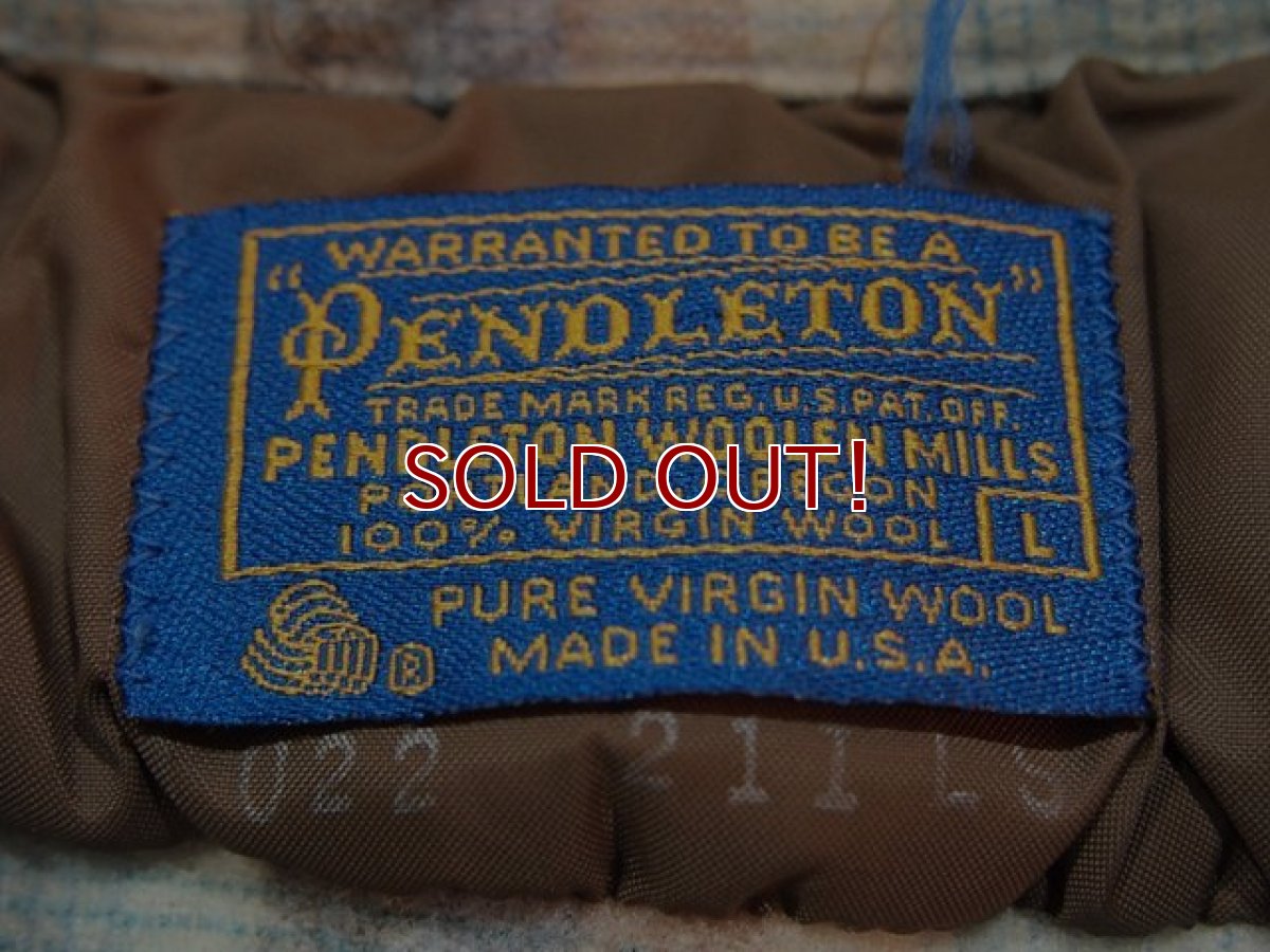 画像3: 1970s【PENDLETON】ウールシャツ (3)