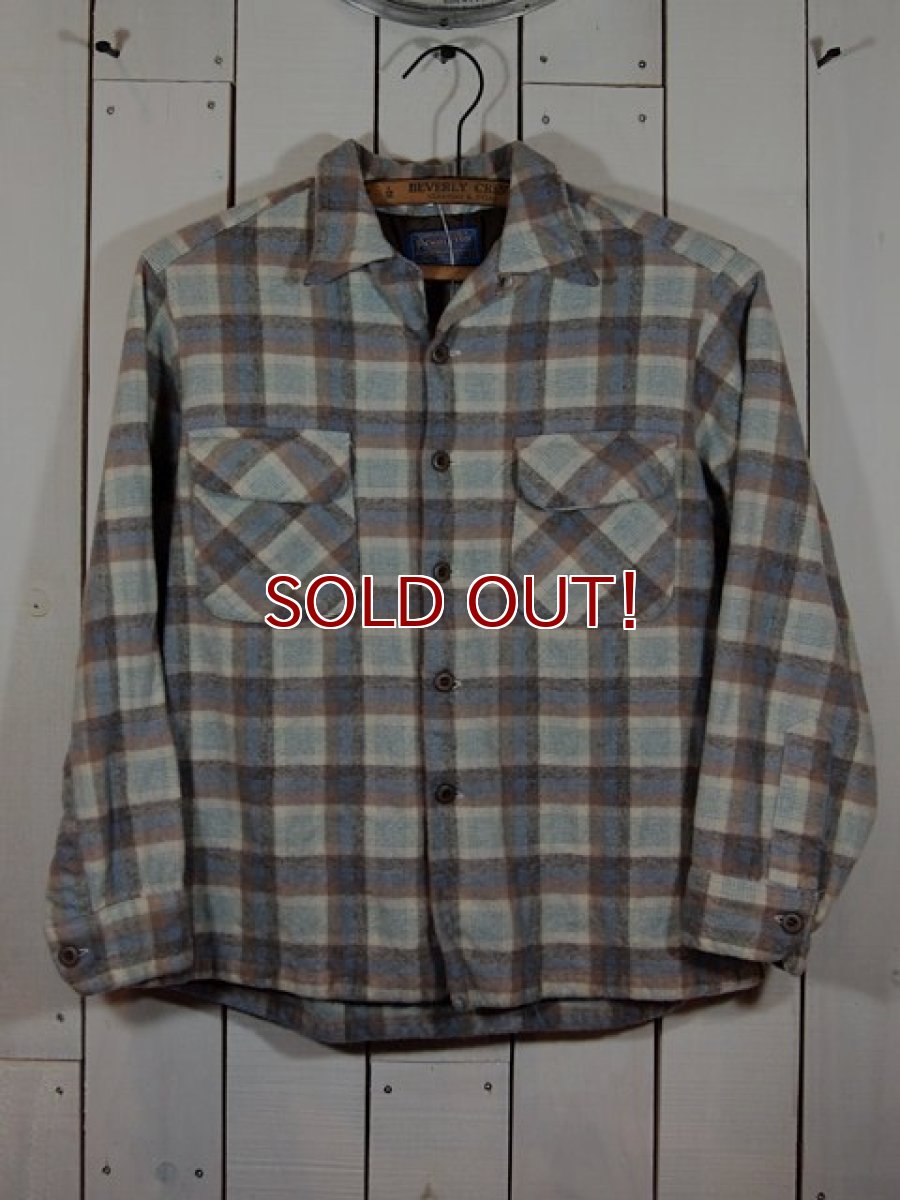 画像1: 1970s【PENDLETON】ウールシャツ (1)