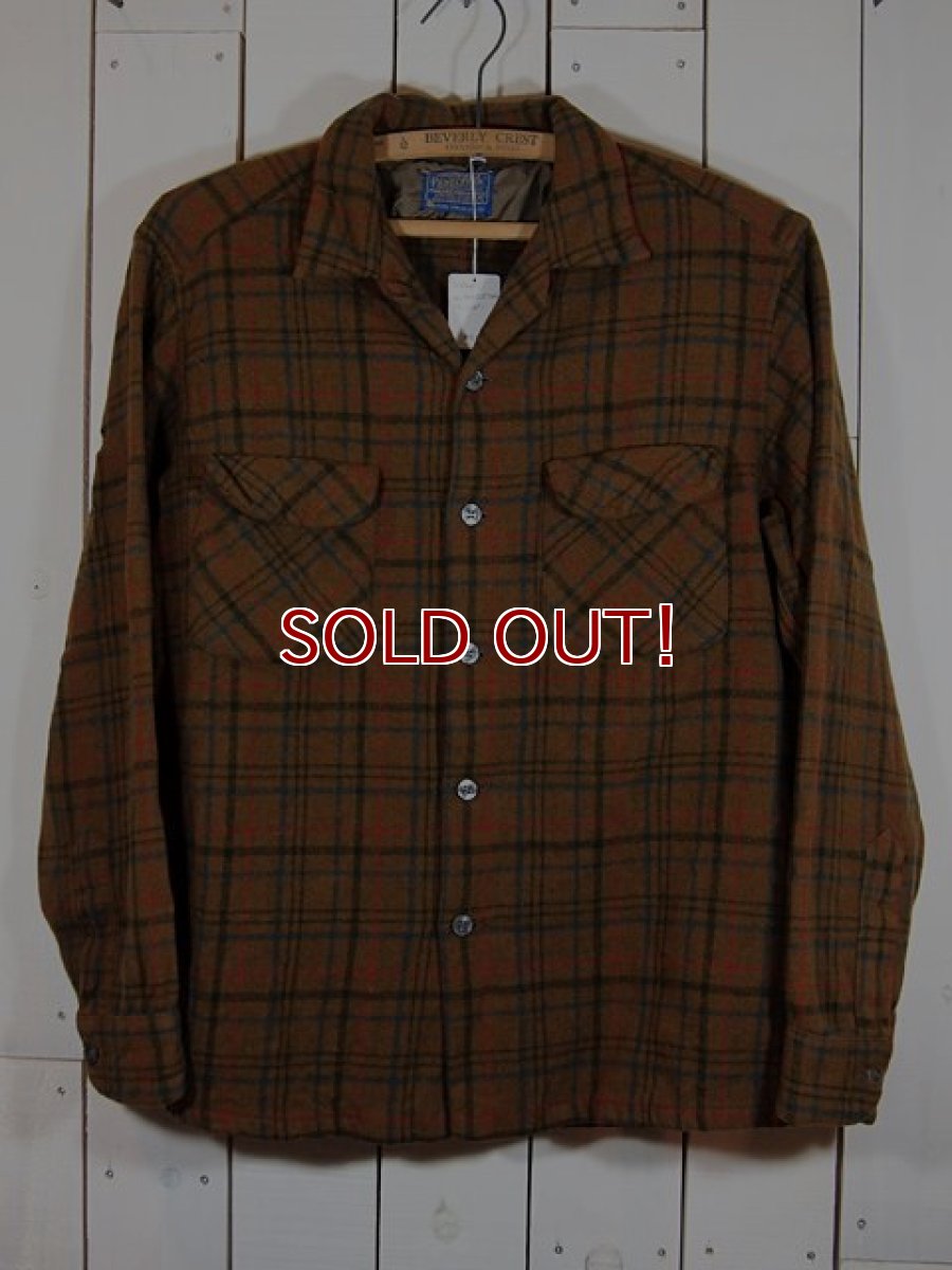 画像1: 1960s【PENDLETON】ウールシャツ (1)