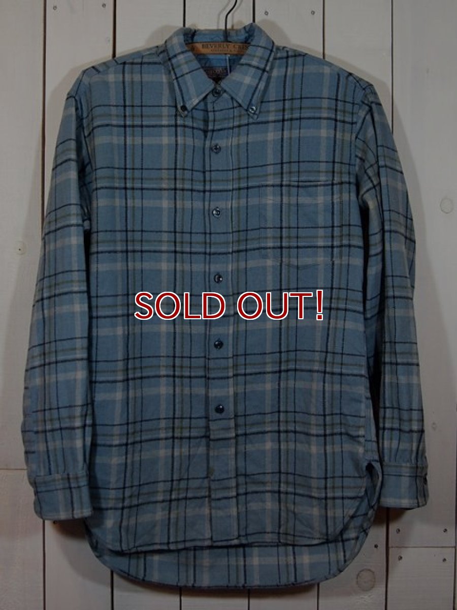 画像1:  1960s【PENDLETON】ウールBDシャツ (1)