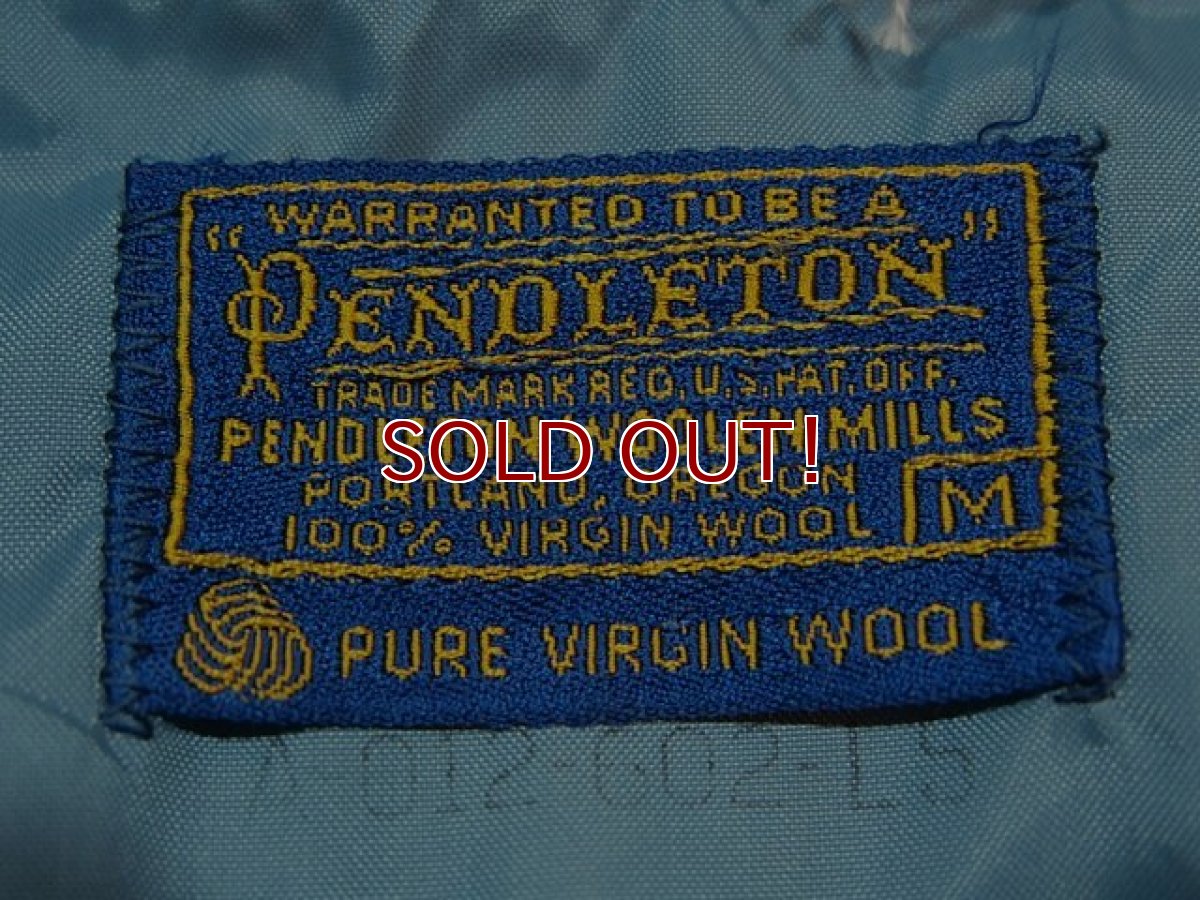 画像3:  1960s【PENDLETON】ウールBDシャツ (3)