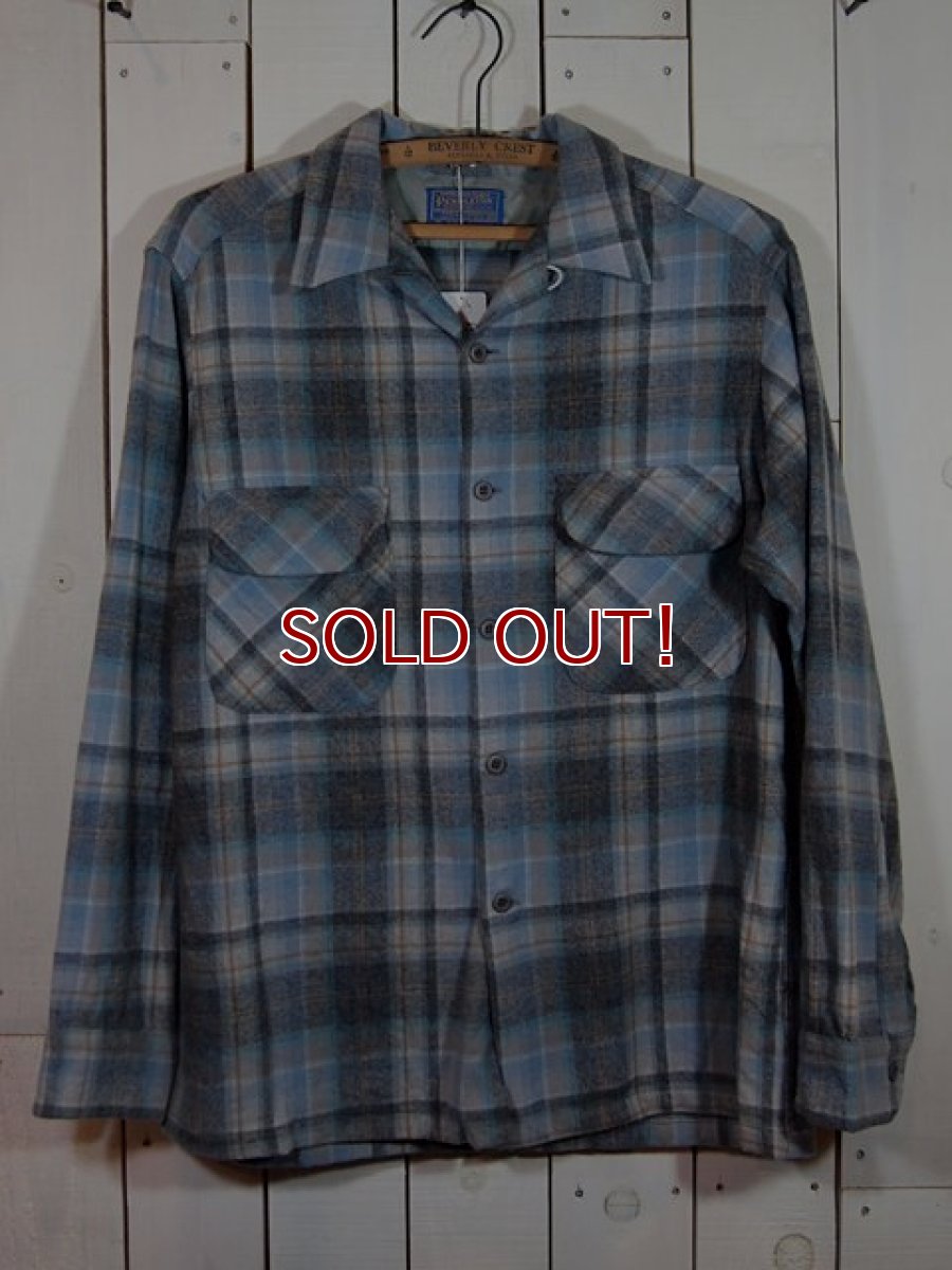 画像1: 1970s【PENDLETON】ウールシャツ (1)
