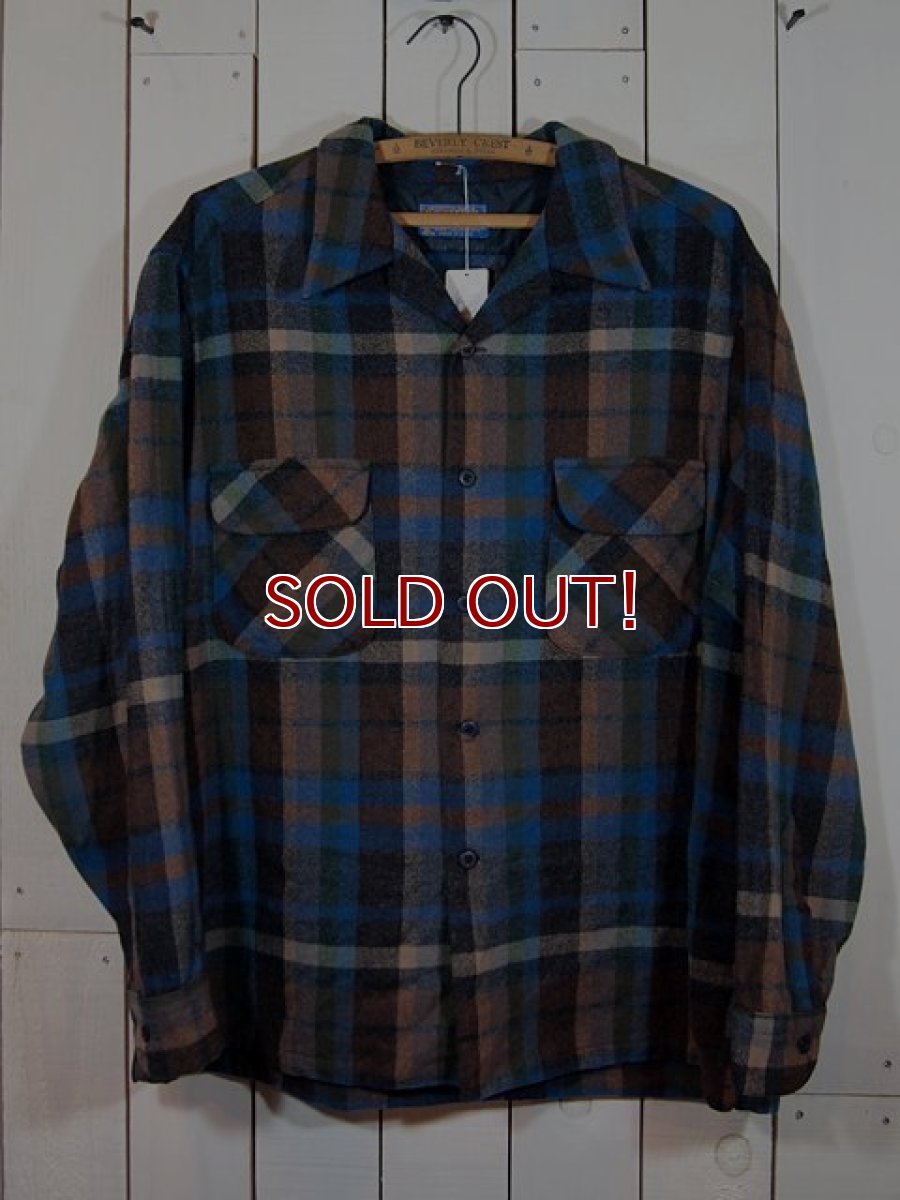 画像1: 1970s【PENDLETON】ウールシャツ (1)