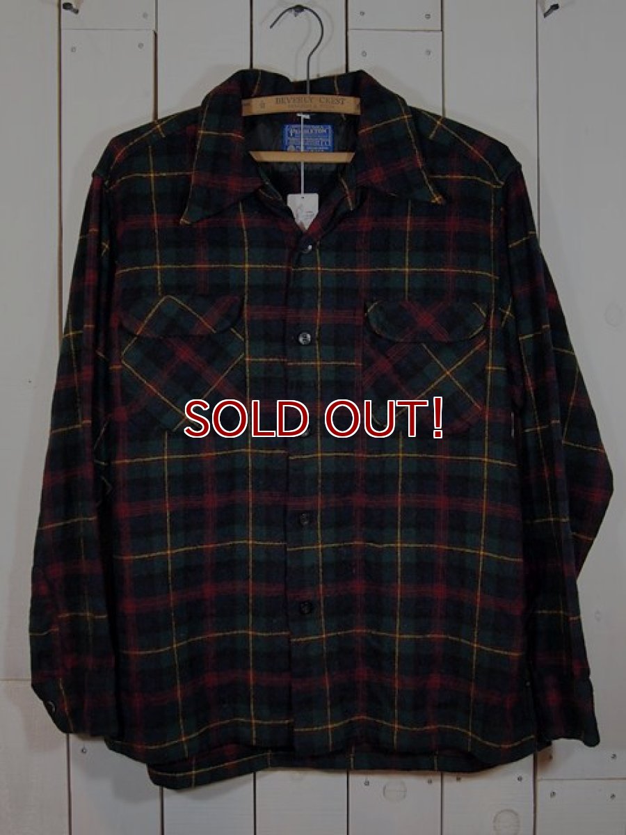 画像1: 1970s【PENDLETON】ウールシャツ (1)