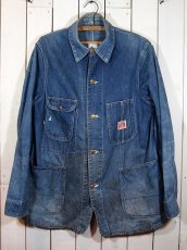 画像1: 1950s初期【PIONEER】デニムカバーオール (1)