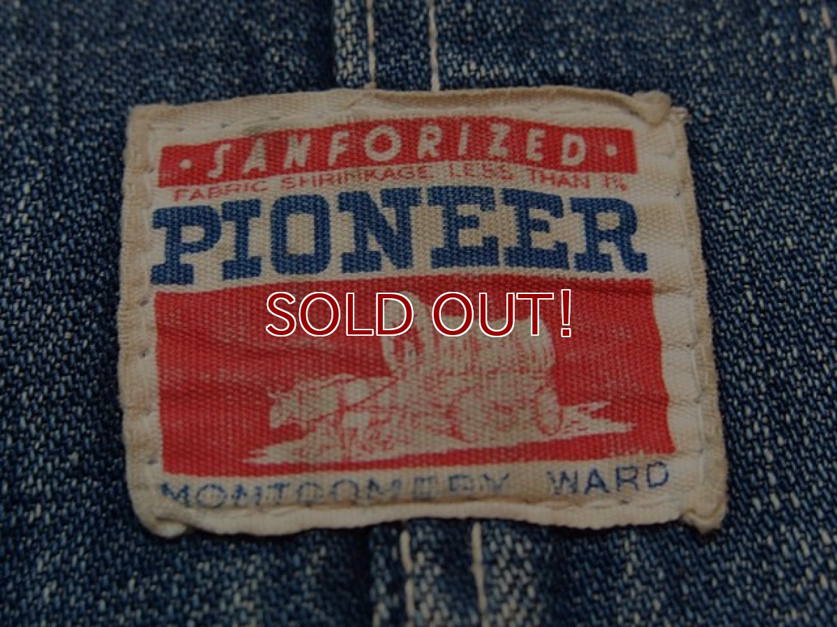画像3: 1950s初期【PIONEER】デニムカバーオール (3)