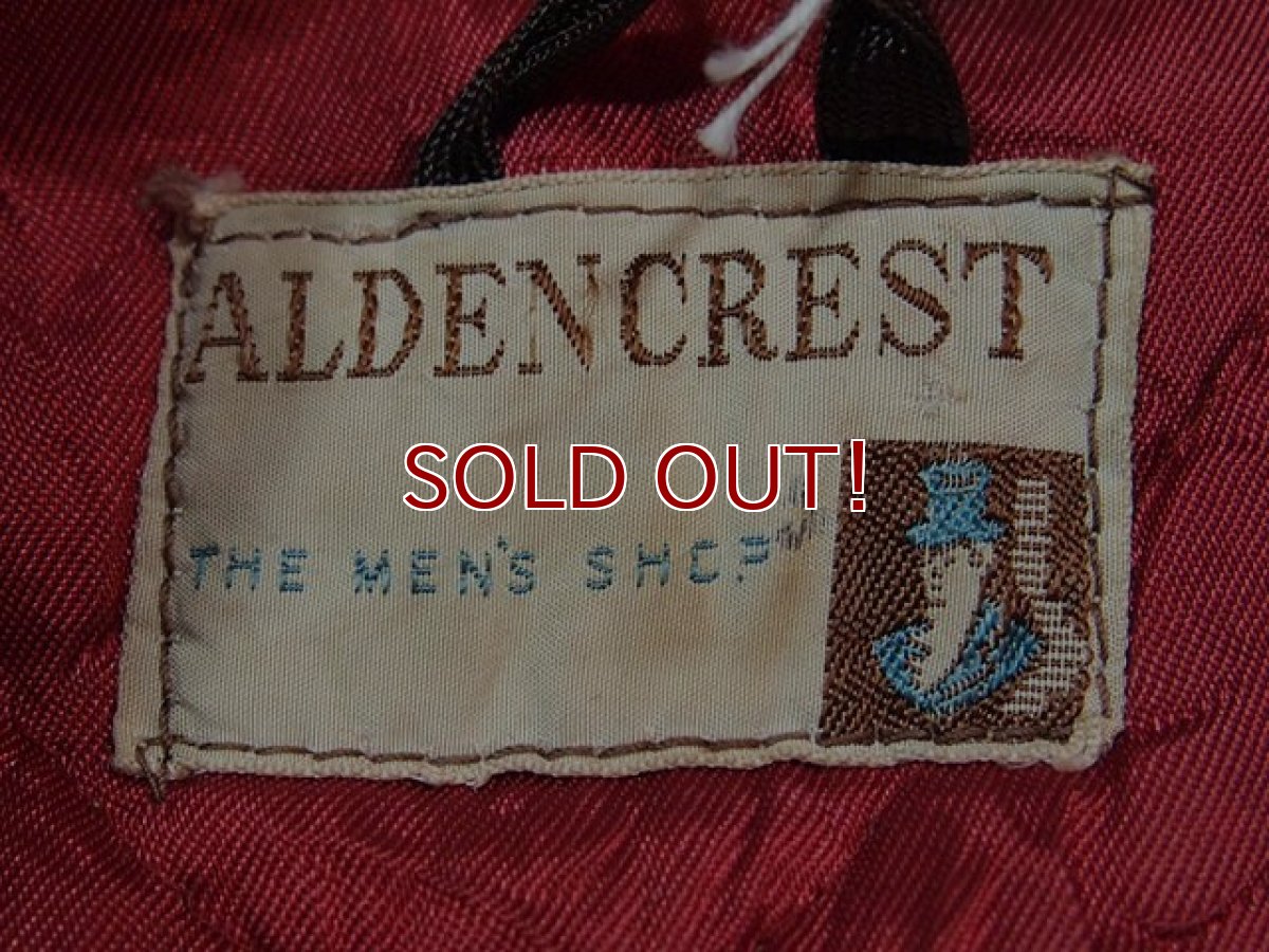 画像3: SALE!! 1950s【ALDENCREST】チンスト付きムートンボアジャケット (3)