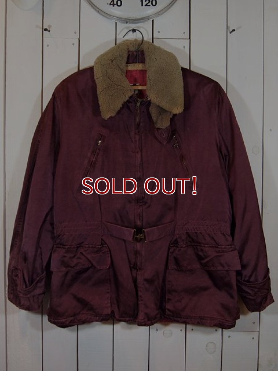 画像1: SALE!! 1950s【ALDENCREST】チンスト付きムートンボアジャケット (1)