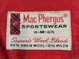 画像3: 1950s【MacPhergus】ウールシャツ (3)