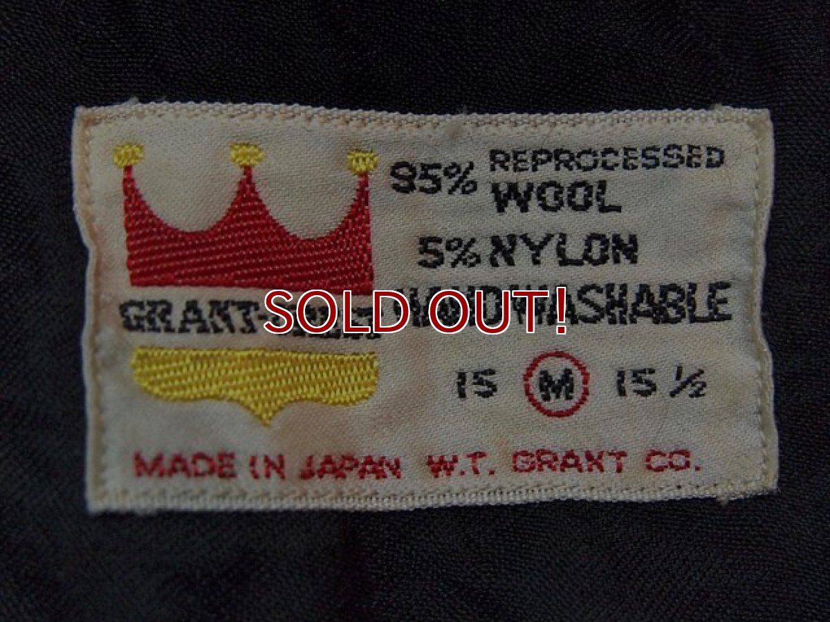 画像3: 1960s【GRANT CREST】ウールシャツ (3)