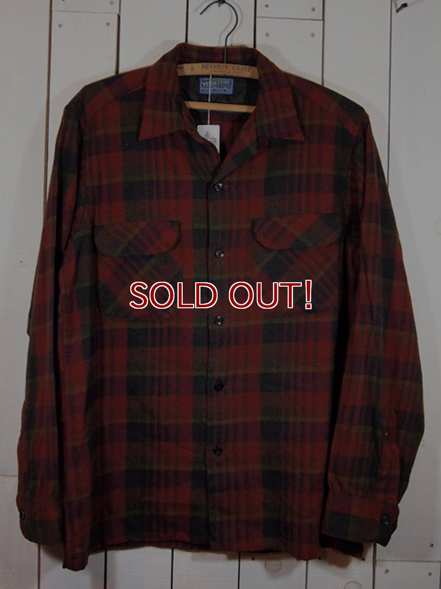 画像1: 1950s【PENDLETON】ウールシャツ (1)