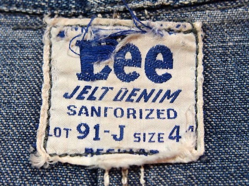 1950s【Lee】91-JロングLデニムカバーオール - 古着屋HamburgCafe