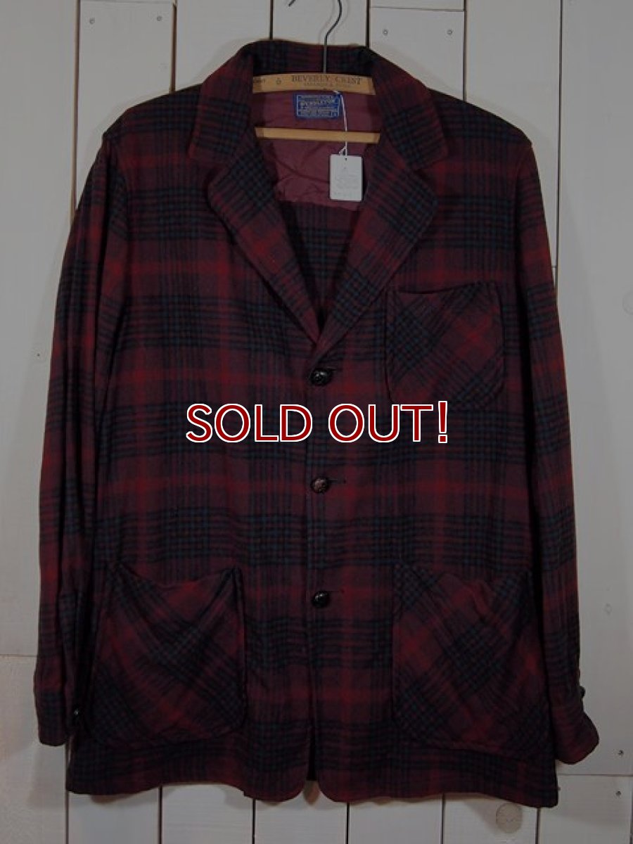 画像1: 1950s【PENDLETON】ウールジャケット (1)